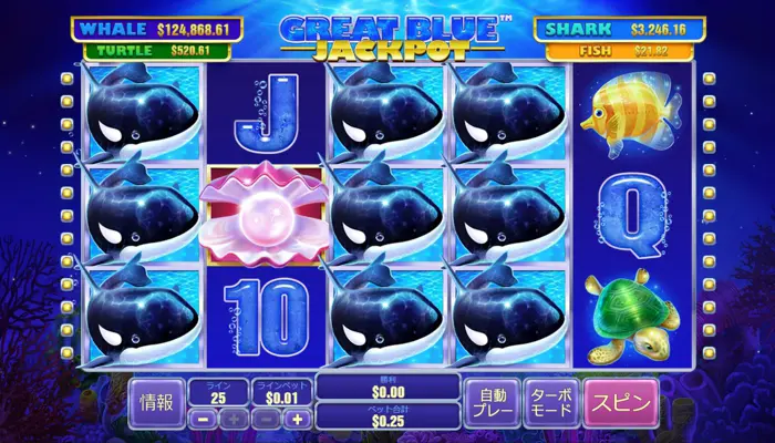 Great Blue Jackpot(グレート・ブルー・ジャックポット)