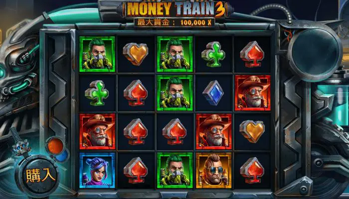 新クイーンカジノのMoney Train3(マネートレイン3)