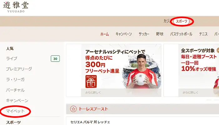 遊雅堂マイベット